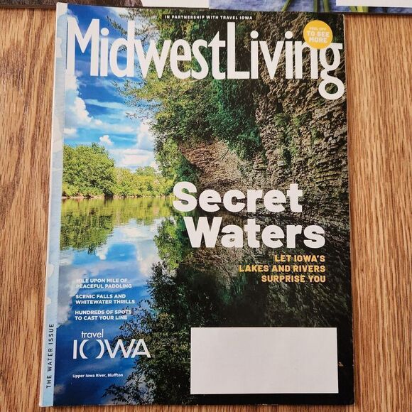 3 Midwest Living Magazine Lot 2021 Jan-June Travel SD, Iowa Back Issues - Picture 4 of 6
